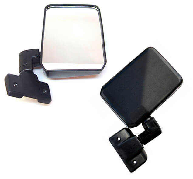 L.cruiser(4.5)Espejo Man Negro (B Metal)Der. 85-96 Ref:10124