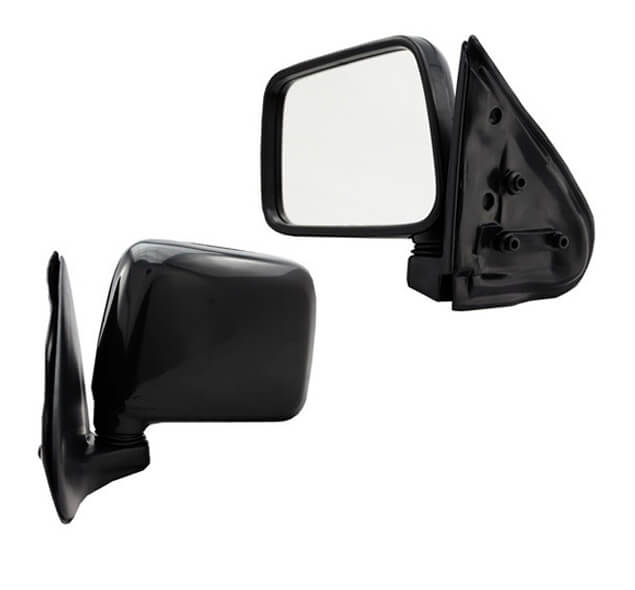 Luv Espejo Manual Negro Base Metal. Izq. 98-05 Ref:10141