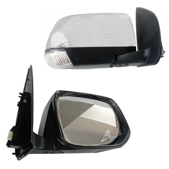 D-Max Espejo Elec,crom,abat,c/led,desep Der. 14-21 Ref:10440