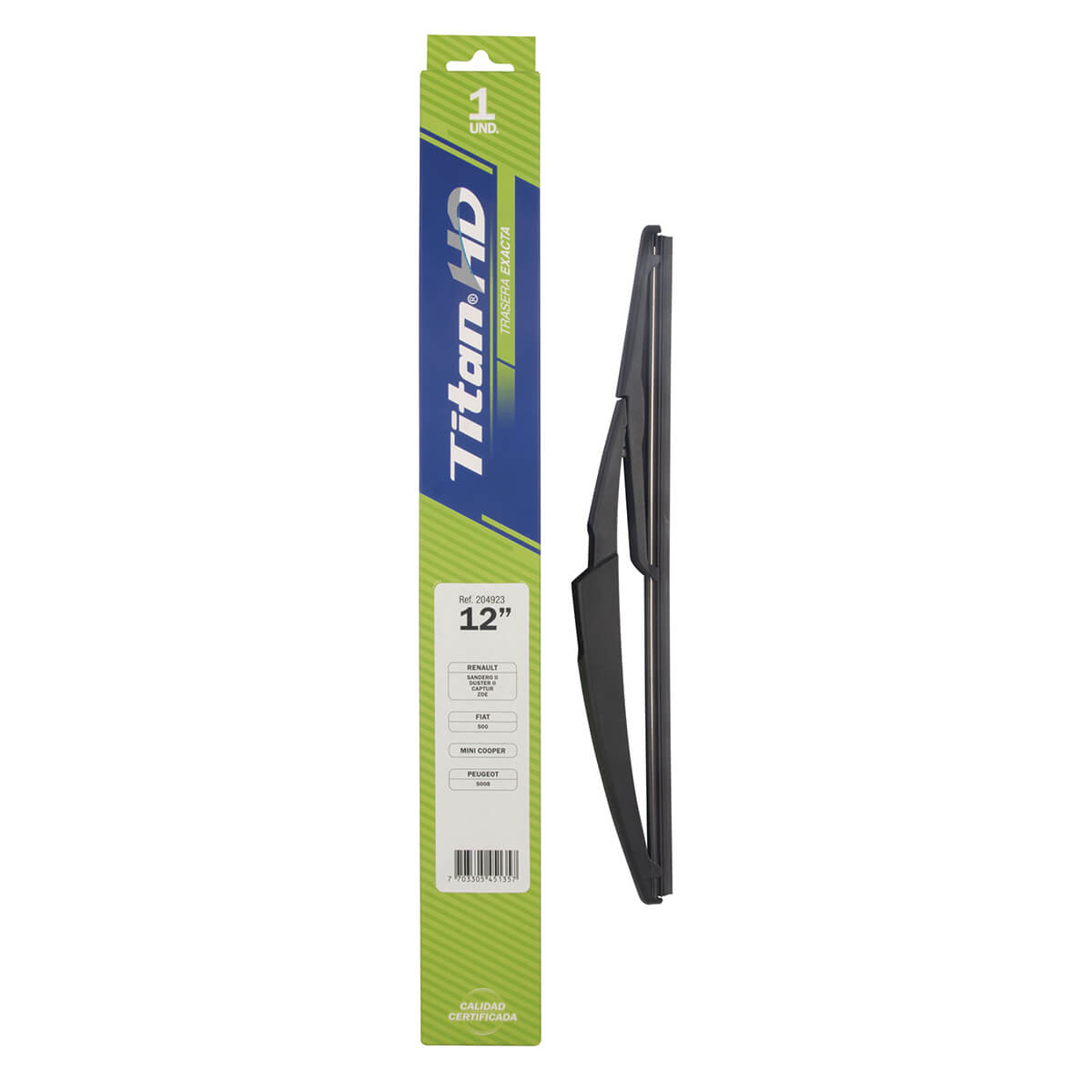 Plumilla Titan Hd Trasera Exacta 12 Pulgadas