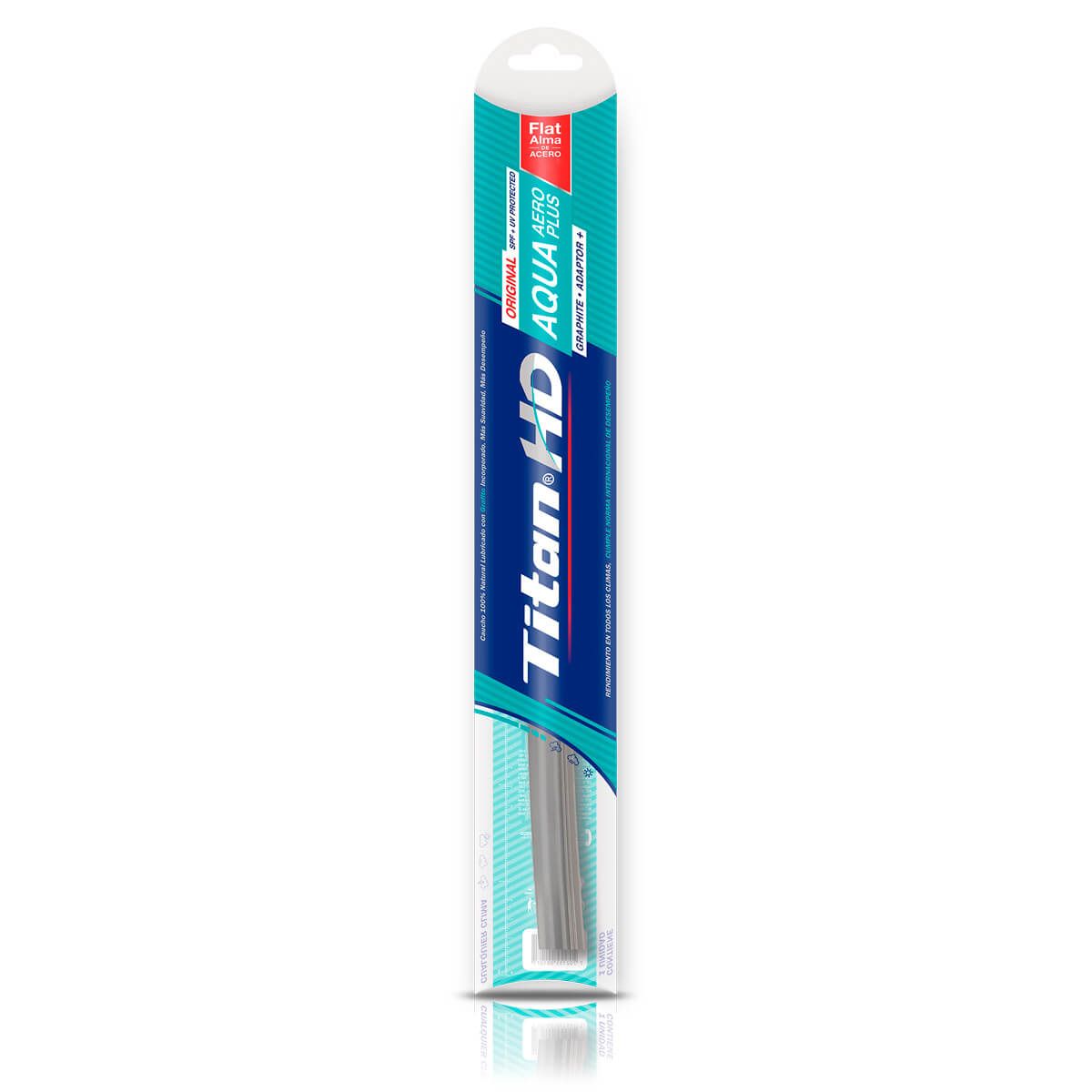 Plumilla Titan Hd Curva Aqua 15 Pulgadas
